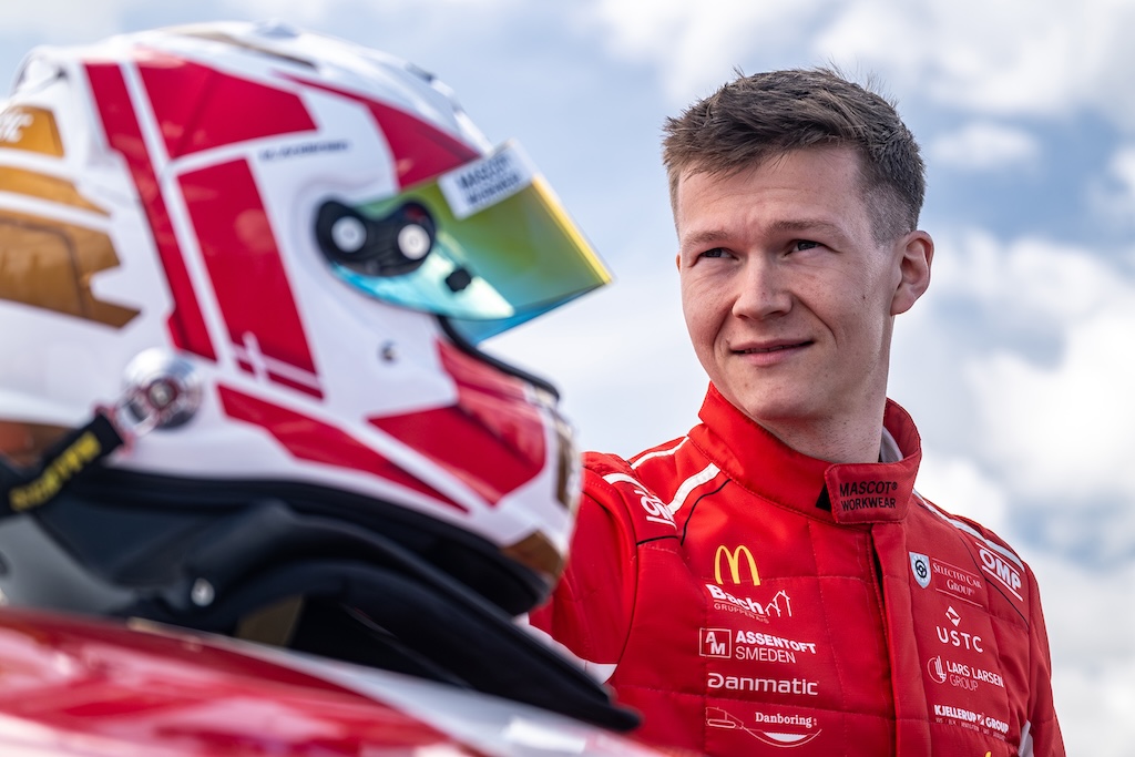 Martin Andersen vinder sæsonpremieren på Padborg Park.
(Foto: Niklas Majgaard/Boxengasse.dk)